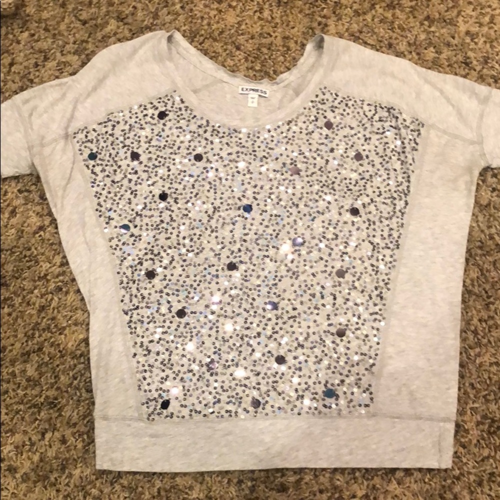 Short sleeve Sequin T-shirt